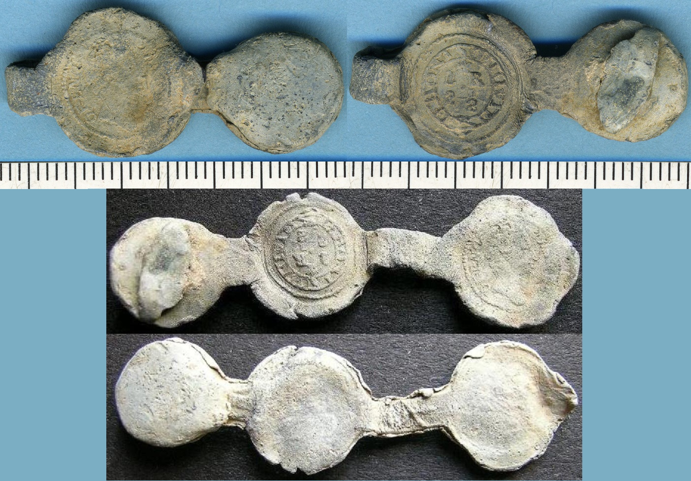 Cloth Seal, Charles II Type Head, Alnage