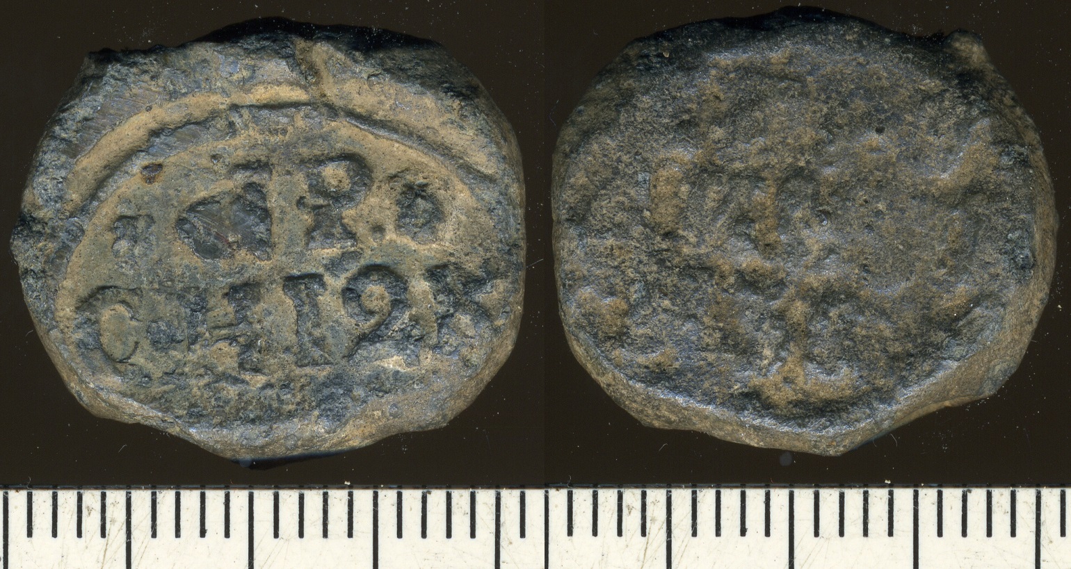 Russian Bale Seal, Baltic States, Flax, NP