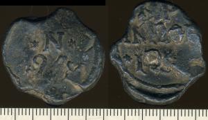 Russian Bale Seal, Baltic States, Flax, NP, 1758, N 24