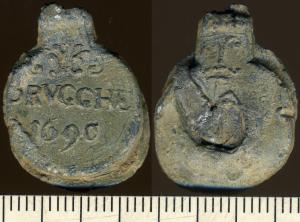 Cloth Seal, Belgian, Bruges, 1690