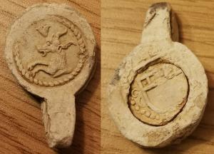 Cloth Seal, German, Ulm, Ox