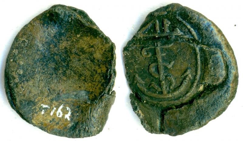 Cloth Seal, Unknown, Continental, Privy Mark, Anchor, FS