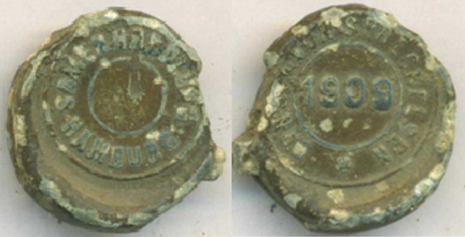 German, Seed Merchants, Ernst & von Spreckelsen Samenhandlung, Hamburg
