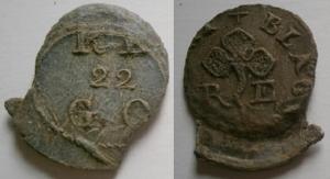 Cloth Seal, Clothier's Seal, Tiverton, Henry Blagdon