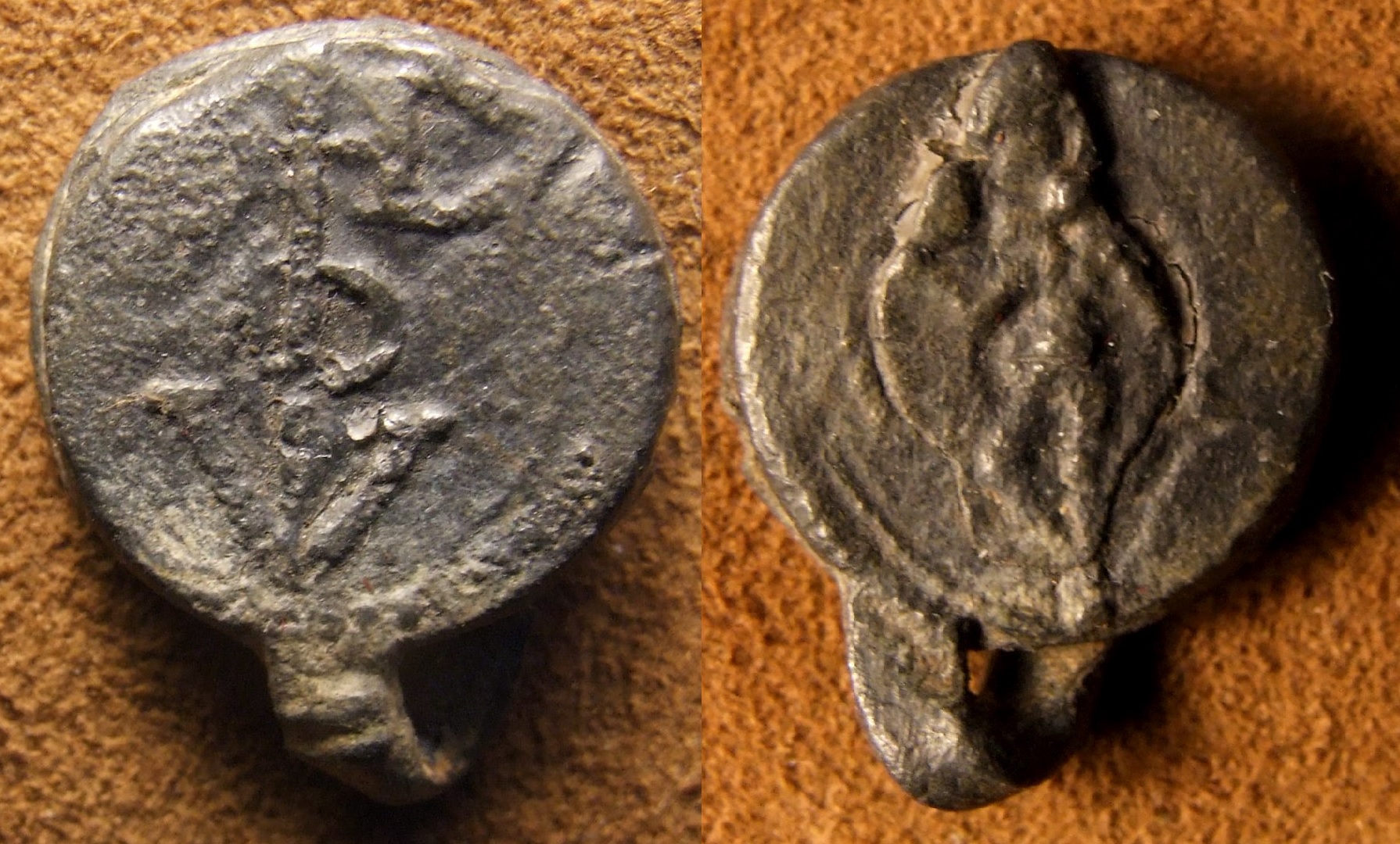 Cloth Seal, Unknown Continental, Privy Mark, Figure