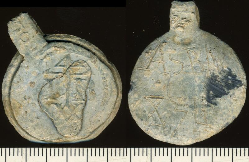 Cloth Seal, Cloth Worker's Personal Seal, Privy Mark, 4xx,TB, 1500~1825