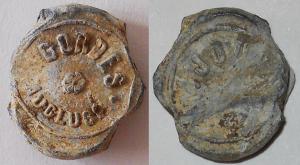 French, Flour Bag Seal, Gordes Seal