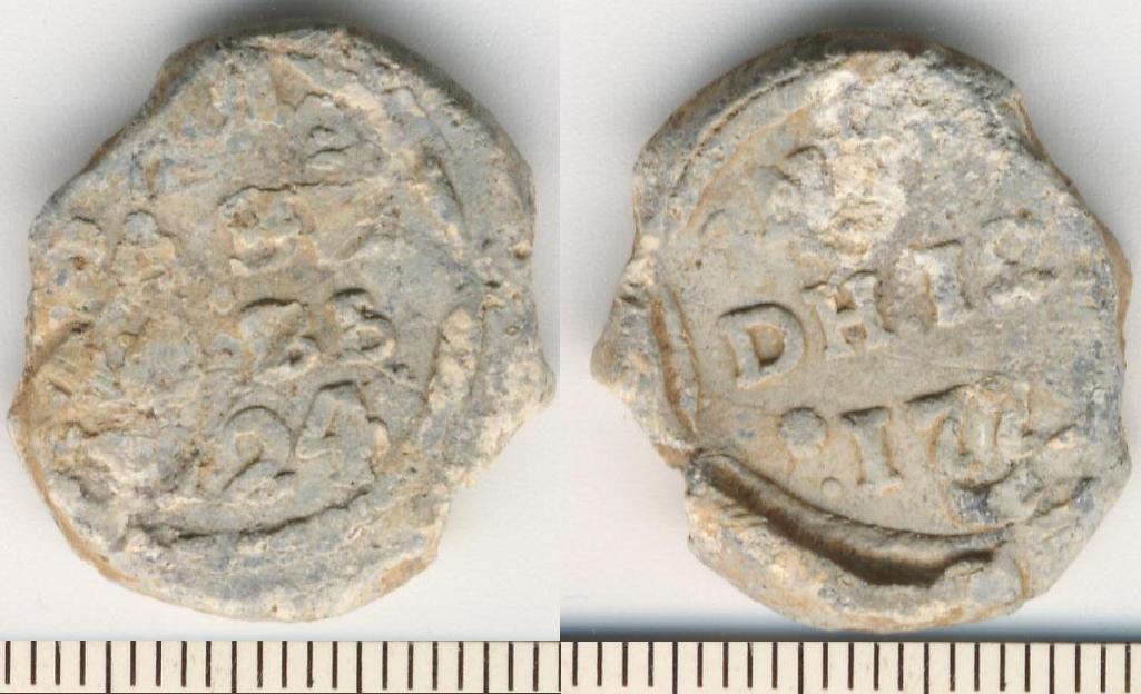 Russian Bale Seal, Baltic States, Flax, NP, 1779