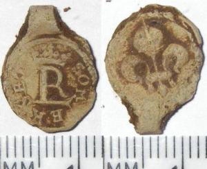 Cloth Seal, Somerset, Alnage, L R Ligate, 1624 onwards