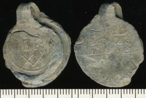 Cloth Seal, Cloth Worker's Personal Seal, Privy Mark, 4xx, IH, 1500~1825