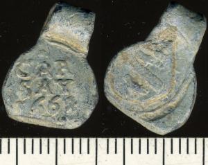 Cloth Seal, Charles II, Alnage, Kersey, 1668