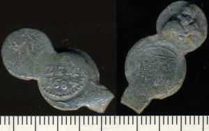 Cloth Seal, Charles II, Alnage, Dozens, Stuart Arms, 1684