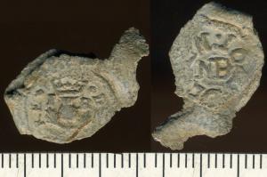 Cloth Seal, Devon, James I, Crowned Thistle