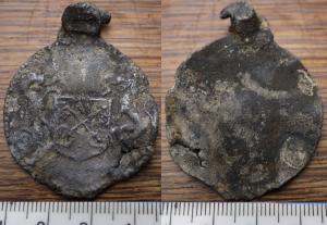 Cloth Seal, Dutch, Leiden, Crossed Keys