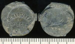 Sugar Bag Seal, D. Martineau & Sons Seal