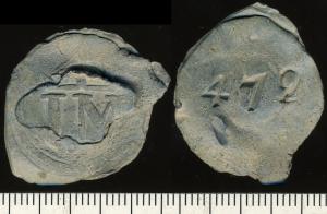 Cloth Seal, Cloth Worker's Personal Seal, Privy Mark, IM, 1500~1825