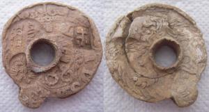 Cloth Seal, Dutch, Leiden, Crossed Keys & Lion