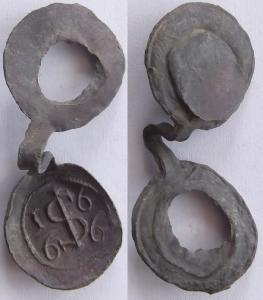 Cloth Seal, Cloth Worker's Personal Seal, Ligate, IS, 1666