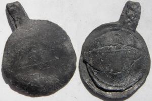 Cloth Seal, Clothier's Seal, Leeds, Stars on Shield