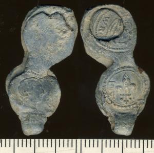 Cloth Seal, William III, Alnage, Fleur de Lis, WR