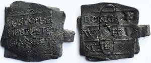 Cloth Seal, Searcher, Rectangular-type, Named, Christopher Merryweather