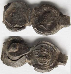 Cloth Seal, George I, Alnage, Lion on Crown