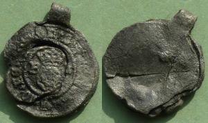 Cloth Seal, Kent, Alnage, Crowned Rose, BT