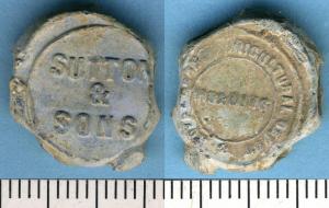 Seed Merchants, Sutton & Sons Seal (no trade mark)