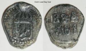 Dutch, Customs Seal, 361