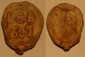 Dutch, Customs Seal, 697