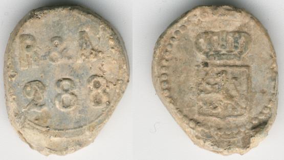 Dutch, Customs Seal, 288