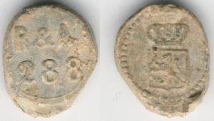 Dutch, Customs Seal, 288