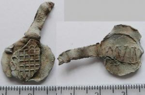 Cloth Seal, Alnage, County Portcullis