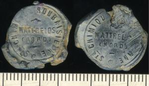 French, Roubaisienne Chemical, Wattrelos Seal