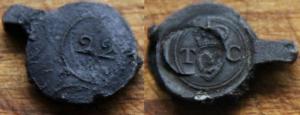 Cloth Seal, Clothier's Seal, Tiverton, Thomas Carswell