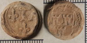 Cloth Seal, French, Tours, Three Towers