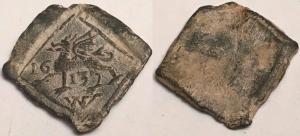 Cloth Seal, James I, Alnage, Dragon, 1613