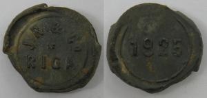 Russian, (Latvian), J.R. & Co. Seal, Riga