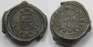 Latvian, Kontrole, Kartupeļu (Potato) Seal