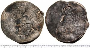 Cloth Seal, Dutch, Leiden, Crossed Keys & Lion