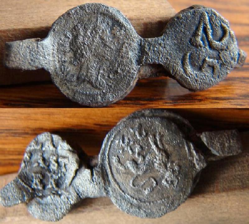Cloth Seal, Lancaster, Alnage, Charles II Type, Lion