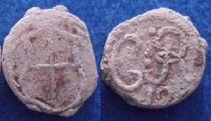 Russian Bale Seal, Cross on Shield Type (Possibly Narva)