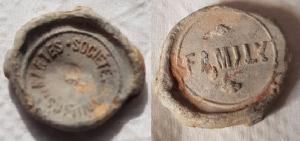 French, Flour Bag Seal, Moulins de Nantes Societe