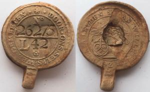 Cloth Seal, Dutch, Leiden, Jean Willer & Sons