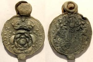 Cloth Seal, Anne, Armorial