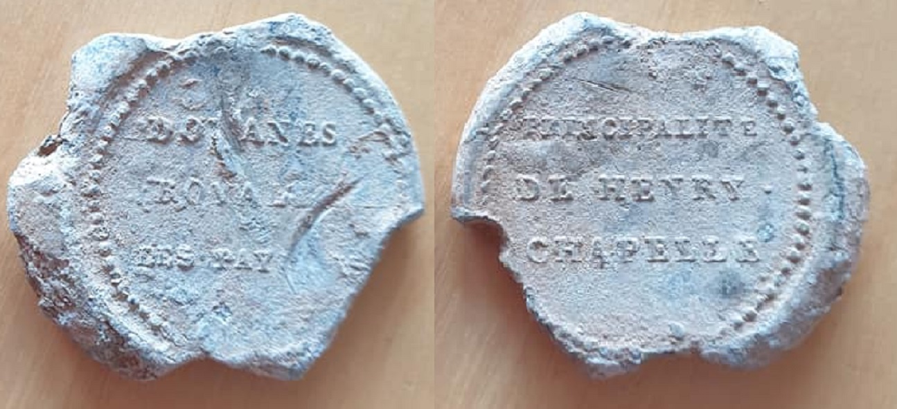 Belgian, Customs Seal, Henri-Chapelle