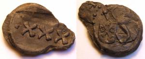 Cloth Seal, Dutch, Leiden, Crossed Keys