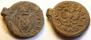 Cloth Seal, Dutch, Amsterdam, Eagle