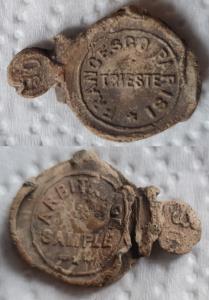 Italian, Francesco Parisi, Trieste Seal, Image by Derek Johnson, Found by Jackie Johnson