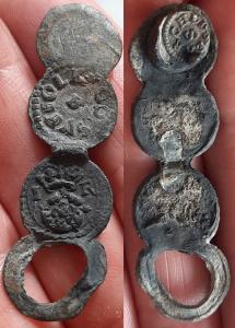 Cloth Seal, Suffolk Alnage, Crowned Rose, IR